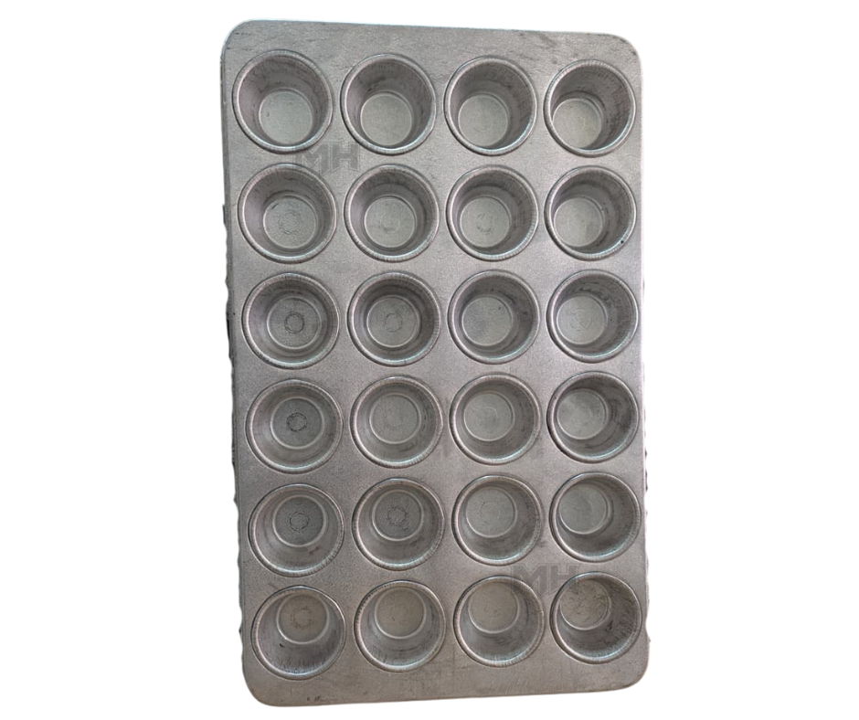 Charola para mantecada 24 plazas