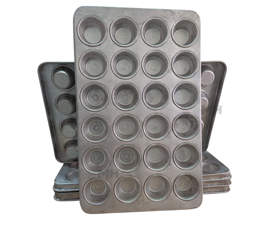 Charola para mantecada 24 plazas