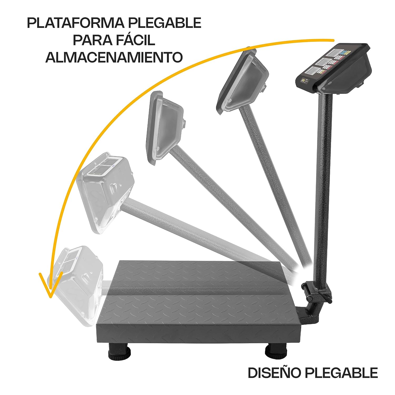 Bascula de plataforma plegable BAPCA-100
