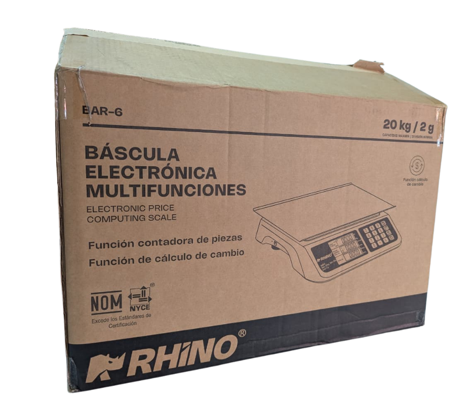 4 piezas de bascula BAR-6