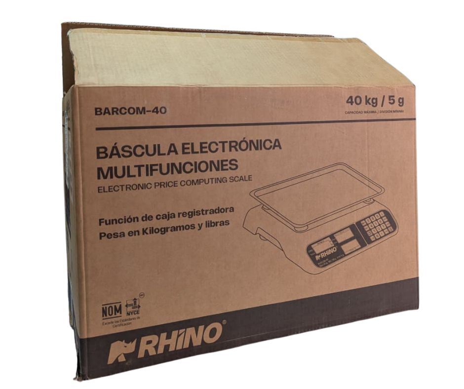 Bascula BARCOM-40 paquete 4pzs