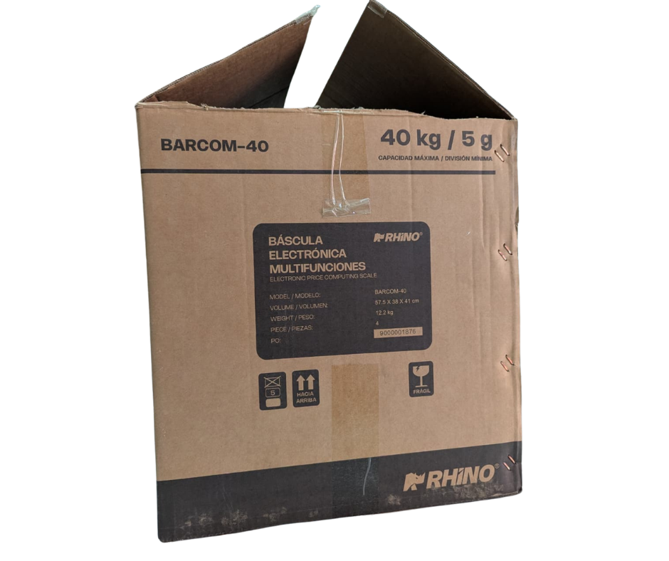 Bascula BARCOM-40 paquete 4pzs
