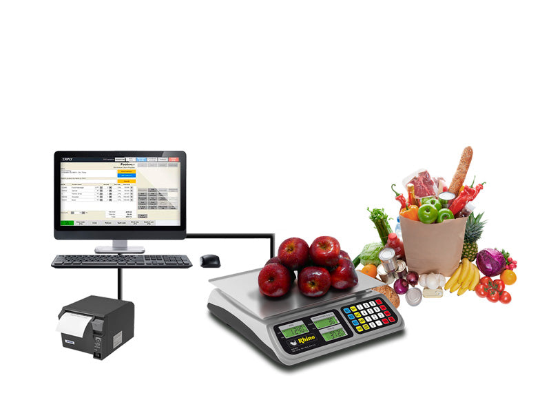 Bascula con puerto USB BAR-8RS