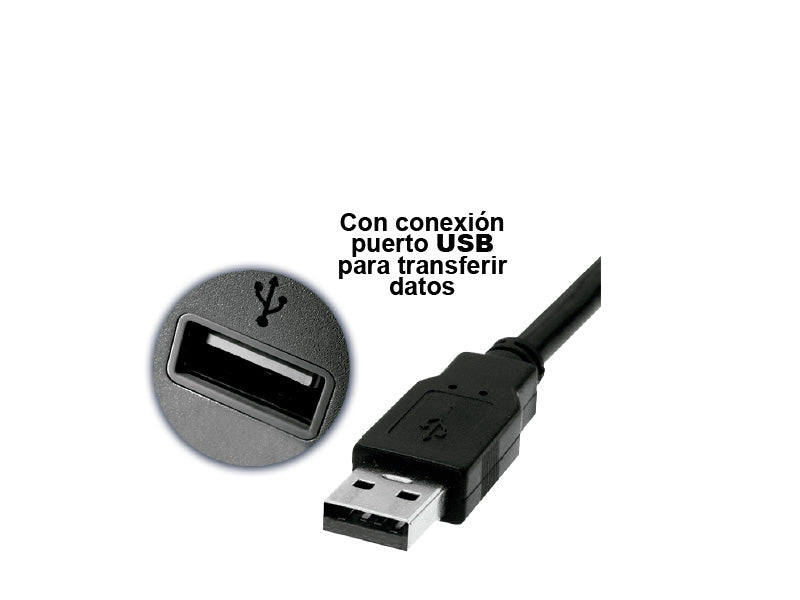 Bascula con puerto USB BAR-8RS