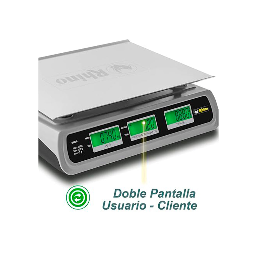 Bascula 40kg BAR-8
