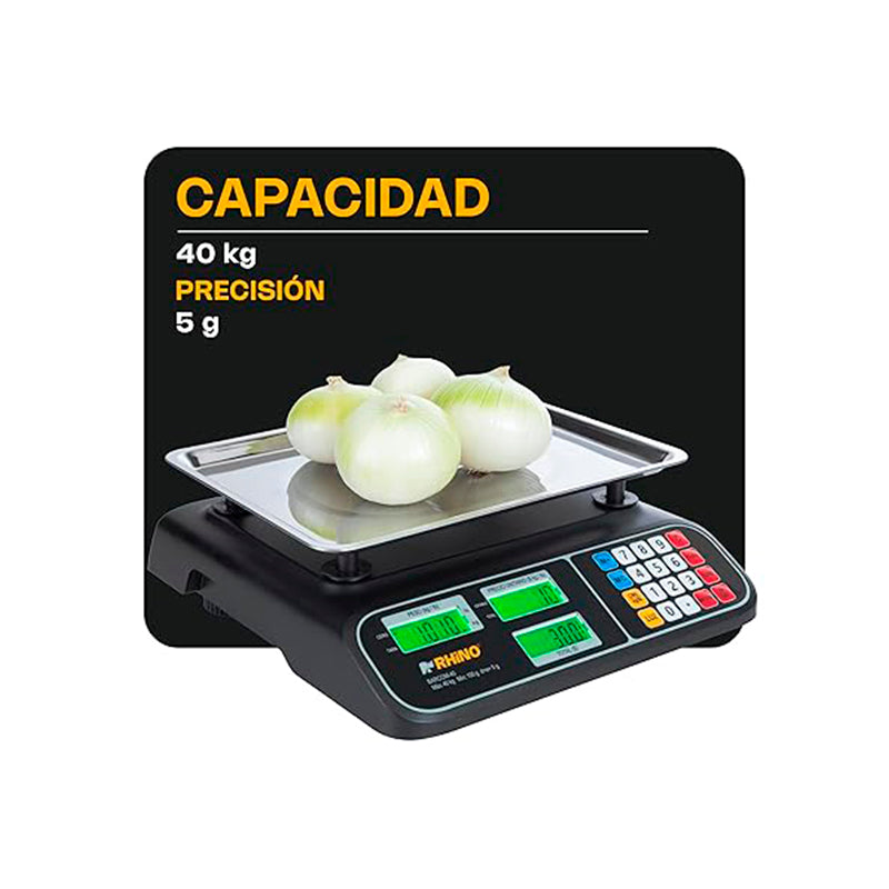 Bascula 40kg BARCOM-40