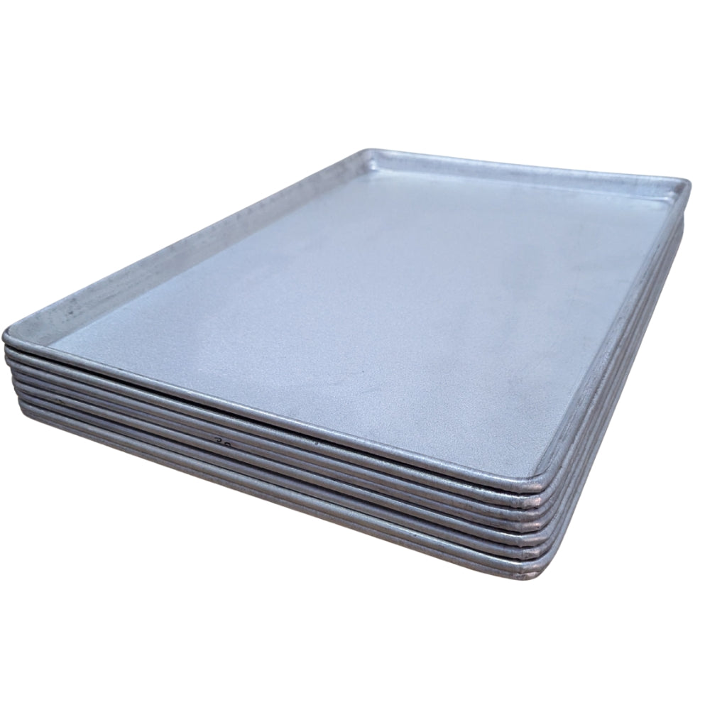 Paquete 8 charolas panaderas 45 x 65 cm