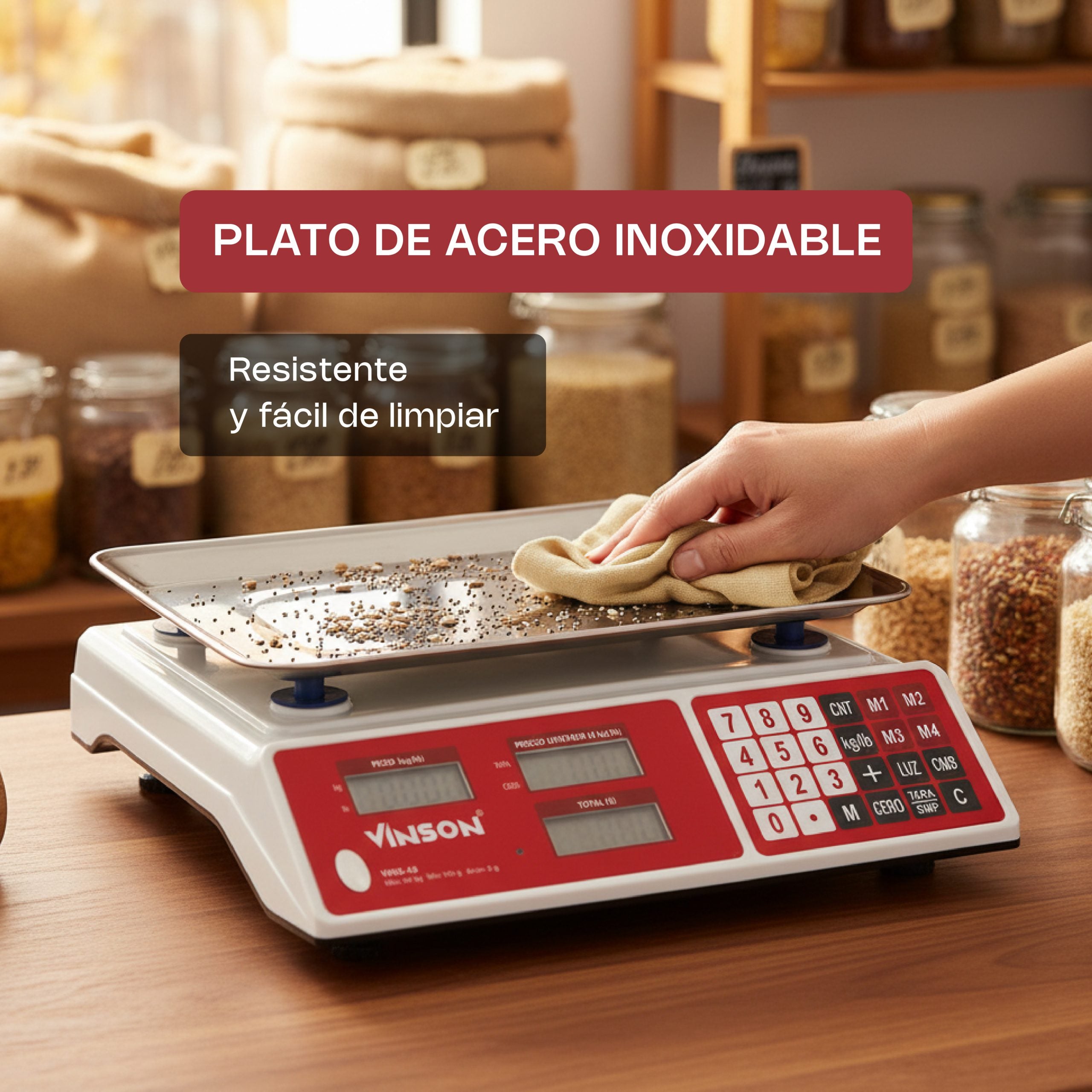 Bascula 40kg VINS-40